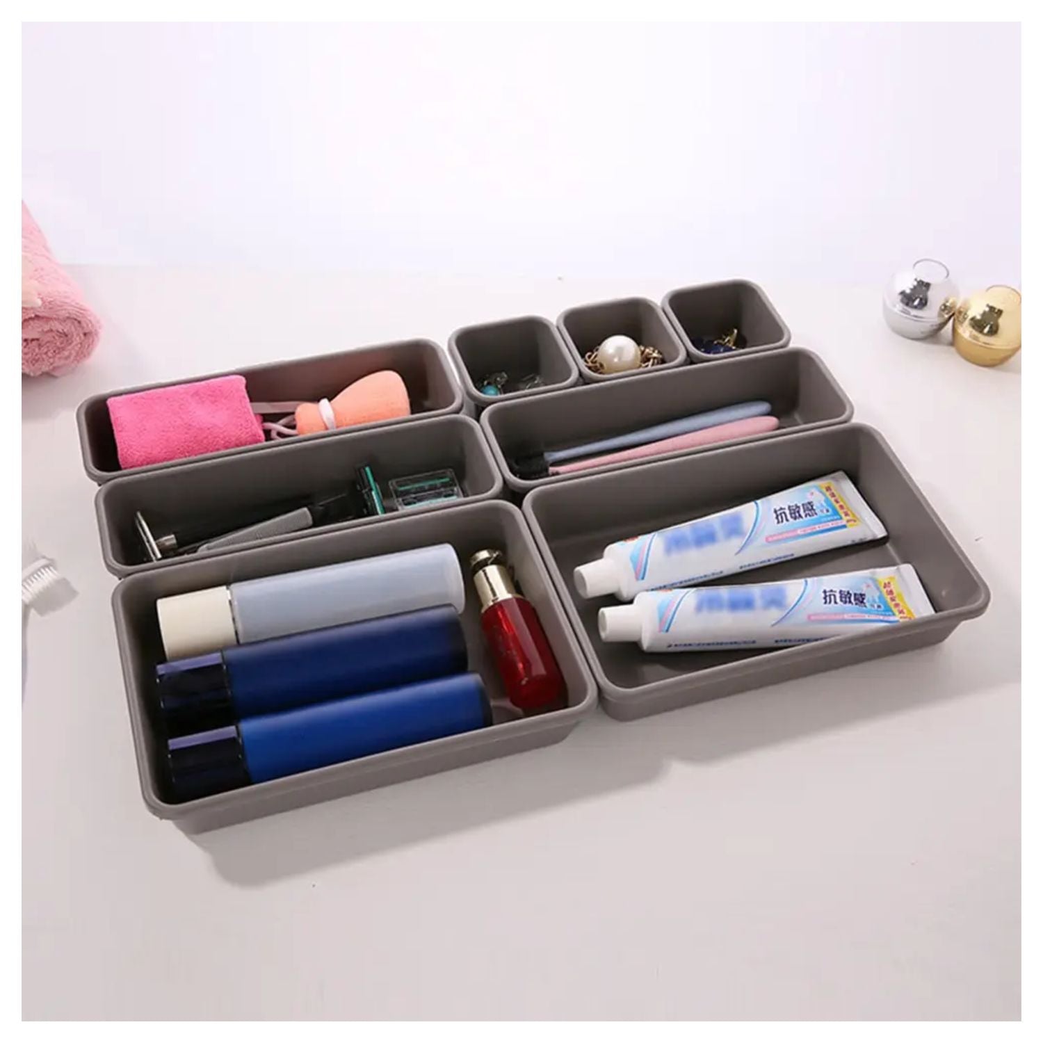 ORGANIZADOR MULTIUSOS 8PCS