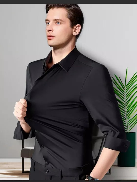 CAMISA ELASTICA DE HOMBRE